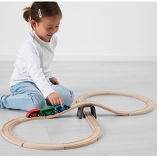 IKEA Lıllabo Tren Seti, Çok Renkli, 20 Parça, +3 Yaş 003.200.54