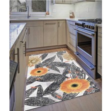 Süngersan Renkli Halılar Yıkanabilir Dijital Baskı Modern Dekoratif Kaymaz Tabanlı Salon Halısı Mutfak Halısı Yolluk