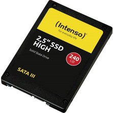 Intenso Hıgh 240GB 520/480MB/S 2.5" Sata 3.0 SSD 3813440