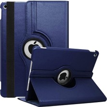 Ukscase Apple iPad 10.2" 9. Nesil / 8. Nesil / 7. Nesil Uyumlu 360° Dönen Standlı Kılıf + Nano Cam Ekran Koruyucu