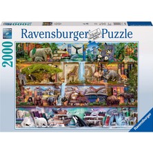 Ravensburger 2000 Parça Puzzle  Animals (166527)