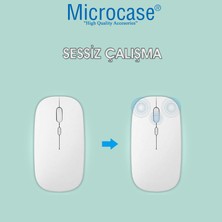 Microcase 800-1200-1600 Dpı Bluetooth Kablosuz Mouse - AL2722 Beyaz