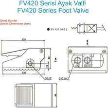 Expflex 1/4 5-2 Pedal Valf FV-420