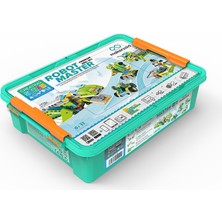 İz Atölye Makerzoid, Robot Master Premium, Robotik Kodlama Seti  600 Parça, 200 Farklı Robot