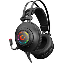 Rampage Rm-K1 Pulsar Siyah USB 7,1 Version Rgb Işık Efektli Oyuncu Mikrofonlu Kulaklık