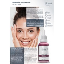 The Purest Solutions Canlandırıcı Cilt Tonu Eşitleyici Yüz Peeling Serum 30 ml Aha 10% + Bha 2% TPS101 KEY75