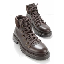 Hush Puppies 1141-13 Erkek Kahverengi Deri Bot