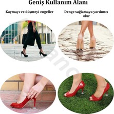 Ankanorm Topuk Ucu Koruyucu Kır Düğünü Çim Alan Bahçe Topuklu Ayakkabı Koruyucu Ses Önleyici
