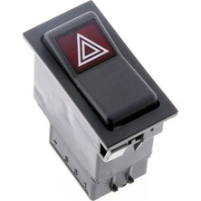 Allestock Universal Sinyal Flaşör Düğmesi Anahtarı 7 Pin Rocker Switch 1695209M1 - Ampullü 24V