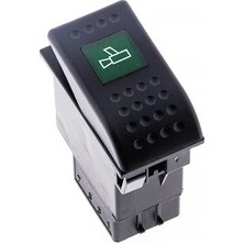 Allestock Universal Kamera Düğmesi Anahtarı 2 Pin Rocker Switch Buton - Ampullü 24V