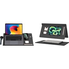 Vendas Çok Fonksiyonlu Wireless Şarj Destekli Ollz Laptop Standı