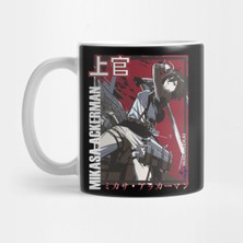 Pixxa Mikasa Ackerman - Attack On Titan Kupa Bardak