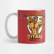 Pixxa Titan Gym - Attack On Titan Kupa Bardak