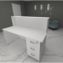 Venadan Nil Komodinli Banko 160 x 70 x 120 cm Beyaz