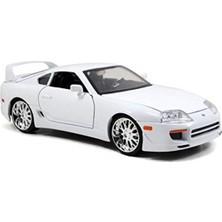 Jada Toys – 97375 W – Toyota Supra – Fast Furious – 1995 – Ölçek 1/24 – Beyaz