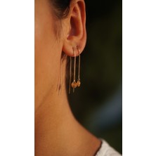 Çelikoğlu Kuyumculuk 14 Ayar Altın Kadın Küpesi 1,70 gr