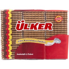 Ülker Pötibör Bisküvi Çifte Kavrulmuş 450 G * 10 Adet