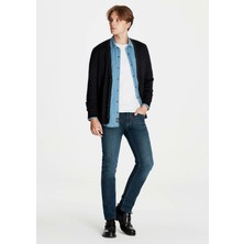 Mavi Marcus Mavi Premium Puslu Koyu Mavi Jean Pantolon 0035128946