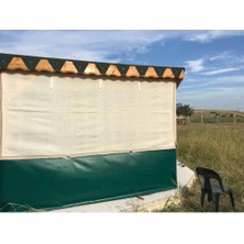 Cildam Saraciye %95 Korumalı 5 Metre Enli Gölgelik File Krem