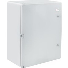 Mutlusan 35x50x19 Yapışkansız Gri Plastik Opak Kapaklı Pano