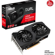 Asus DUAL-RX6600XT-O8G RX6600 8gb Gddr6 128BIT 3xdp/1xhdmı Pcı-E 4.0