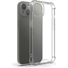 Tekno Grup Apple iPhone 13 Kılıf Ultra Korumalı Şeffaf Anti Shock Kılıf + Nano Ekran Koruyucu