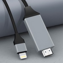 Alleon iPhone Lightning To HDMI Dönüştürücü Kablo 2m