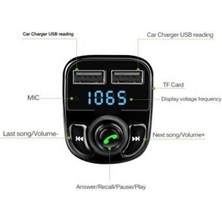 Bluetooth Fm Transmitter Car X8