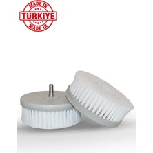 Yerli Kıl Koltuk Yıkama Fırçası (Matkap Aparatlı)