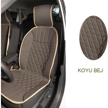 Elegance 2'li Set Minder Koyu Bej / KLMNY533