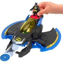 Imaginext DC Super Friends Batwing ve Batman, Oyuncak Uçak ve Batman Figürü GKJ22