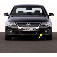 After Vw Volkswagen Passat B6 2006-2011 Ön Tampon Sol Sis Farı Izgarası Çerçevesi 3C0853665A