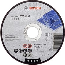 Bosch Düz Metal Kesme Diski, Gri, 1 Adet