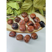 Doğal Taş Delisi Kahverengi Obsidyen Doğal Taş Tımbıl (Sertifikalı) (1 Adet)