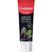 Colgate Natural Extracts Aktif Kömür Etkili Beyazlatma Beyazlatıcı Diş Macunu 75 Ml