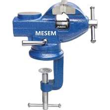 Hosell Meşem Dönerli Tezgah ve  Masa Mengene Mini 60 mm