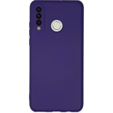 Bilişim Aksesuar  Huawei P30 Lite Kılıf Nano Içi Kadife  Silikon - Mor