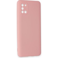 Casetify  Samsung Galaxy A31 Kılıf Nano Içi Kadife  Silikon - Pudra