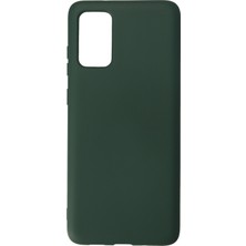 Casetify  Samsung Galaxy S20 Plus Kılıf Nano Içi Kadife  Silikon - Koyu Yeşil
