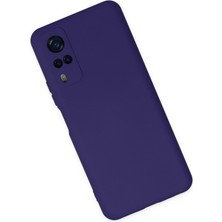 Bilişim Aksesuar  Vivo Y51A Kılıf Nano Içi Kadife  Silikon - Mor