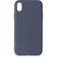 Casetify  Apple iPhone Xr Kılıf Nano Içi Kadife  Silikon - Gri