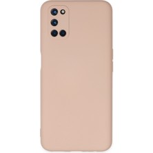 Casetify  Oppo A92 Kılıf Nano Içi Kadife  Silikon - Pudra