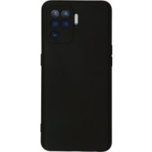 Casetify  Oppo Reno 5 Lite Kılıf Nano Içi Kadife  Silikon - Siyah