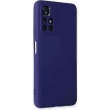 Bilişim Aksesuar  Xiaomi Redmi Note 11T Kılıf Nano Içi Kadife  Silikon - Mor