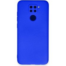 Casetify  Xiaomi Redmi Note 9 Kılıf Nano Içi Kadife  Silikon - Koyu Mavi