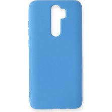 Casetify  Xiaomi Redmi Note 8 Pro Kılıf Nano Içi Kadife  Silikon - Mavi