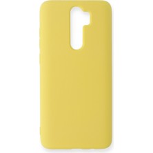 Casetify  Xiaomi Redmi Note 8 Pro Kılıf Nano Içi Kadife  Silikon - Sarı