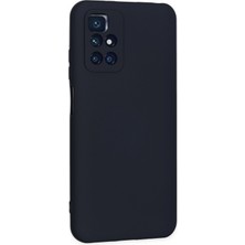 Bilişim Aksesuar  Xiaomi Redmi Note 11 4g Kılıf Nano Içi Kadife  Silikon - Lacivert