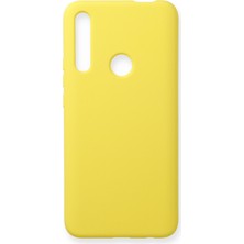 Casetify  Huawei Y9 Prime 2019 Kılıf Nano Içi Kadife  Silikon - Sarı