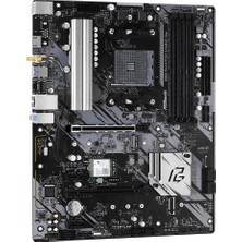 Asrock B550 Phantom Gaming 4/ac Am4 Atx 128 GB Ddr4 90-MXBDZ0-A0UAYZ Anakart